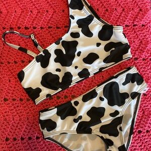 SHEIN Cow Print  Bikini